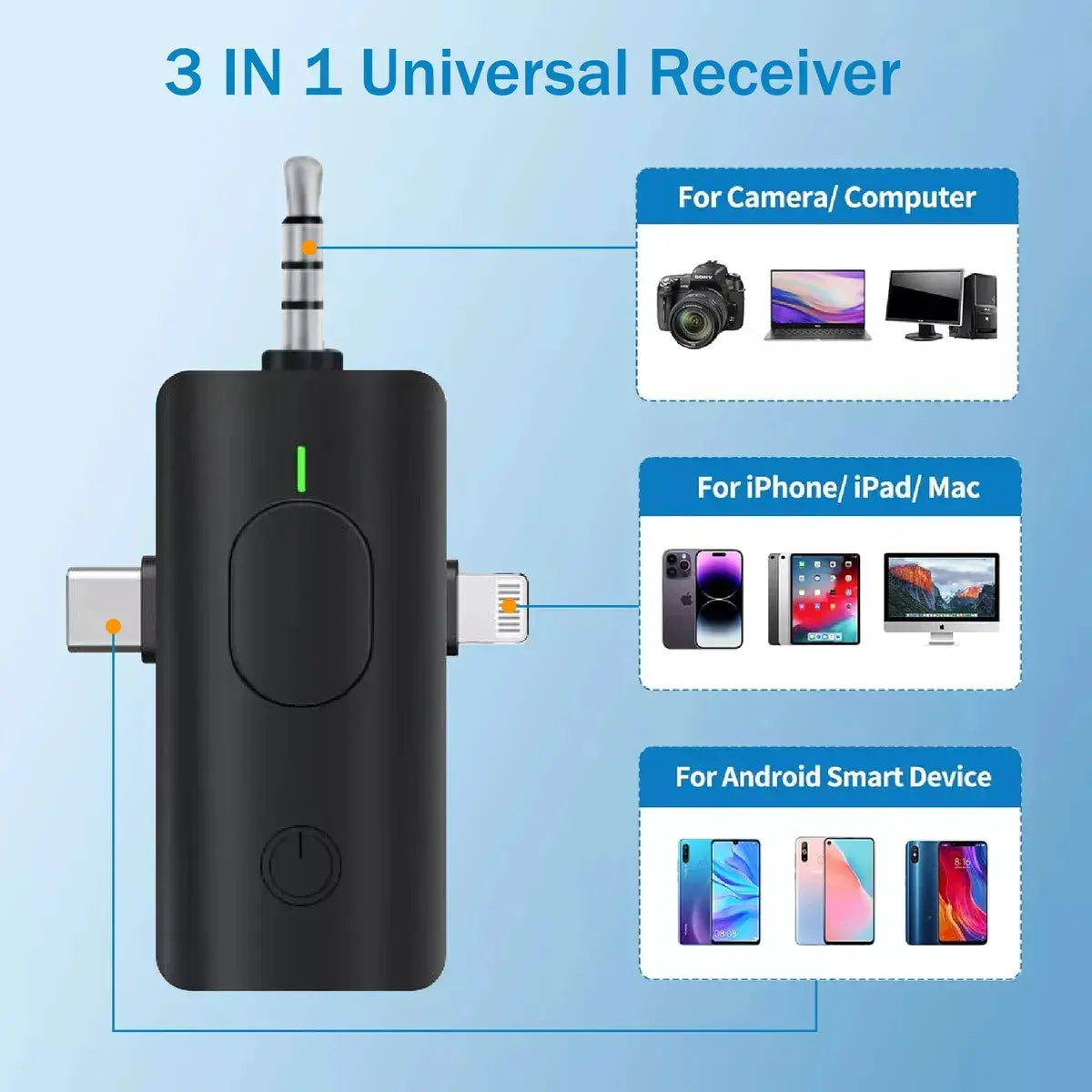 Micrófono Dual Inalámbrico F11-2 Vip