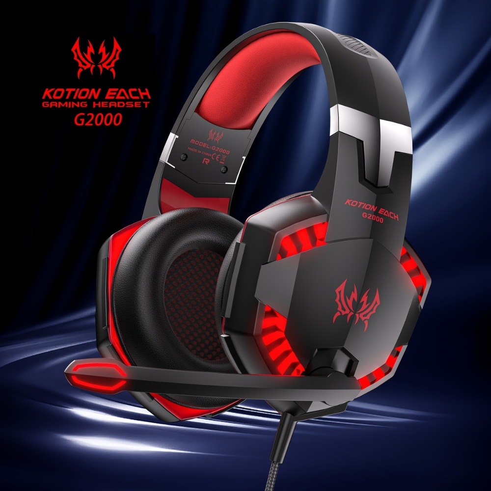 Diadema Alambrica Gamer G2000 Iluminacio